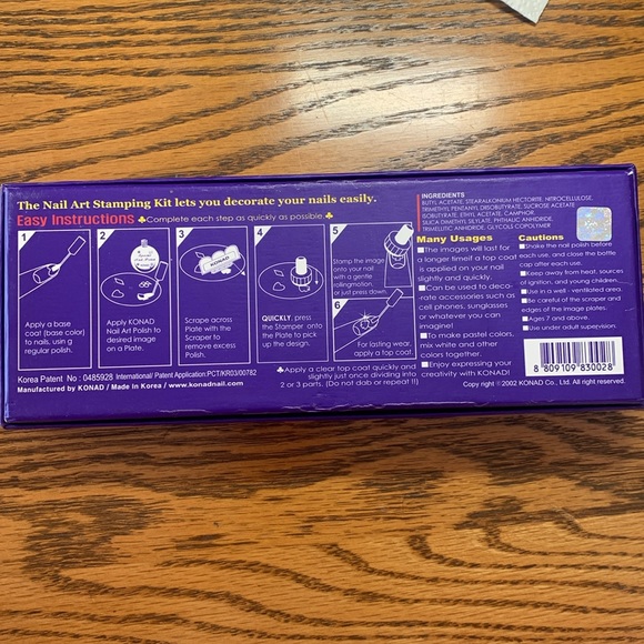 ✨Nail Art Stamp Kit✨Complete Kit - Picture 2 of 10